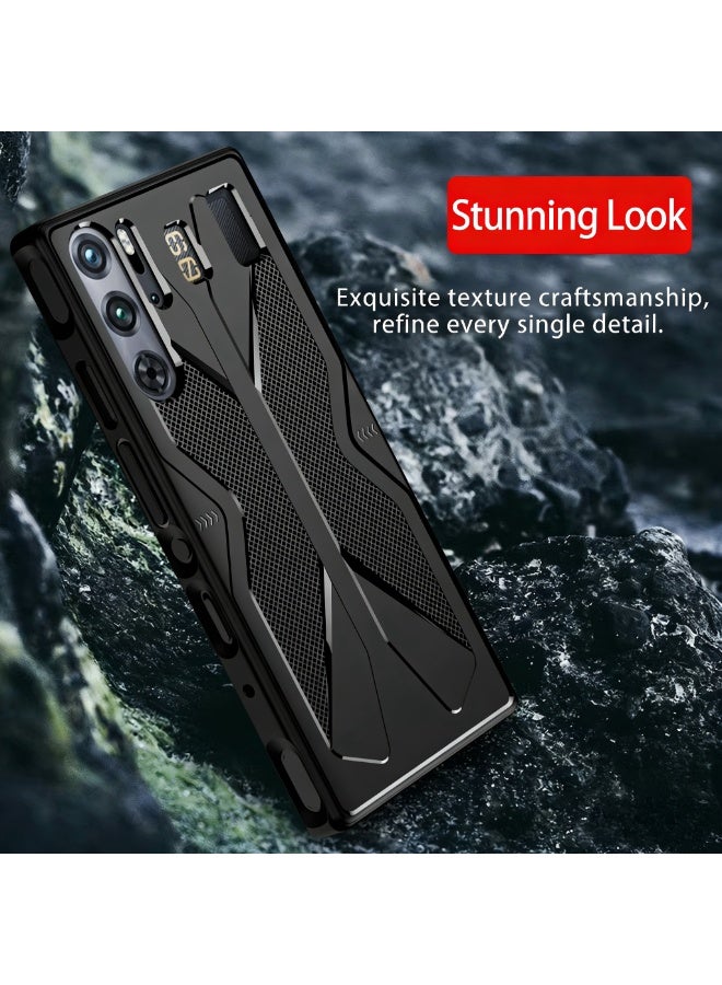 Foluu Case for Nubia Red Magic 9Pro/9Pro+ Anti-Scratches Shockproof, Protective Cases Compatible with ZTE Nubia Red Magic 9Pro/9Pro+, for Red Magic 9Pro/9Pro+ Back Cover, for Nubia Red Magic 9Pro/9Pro+ Mobile Case - Image 4